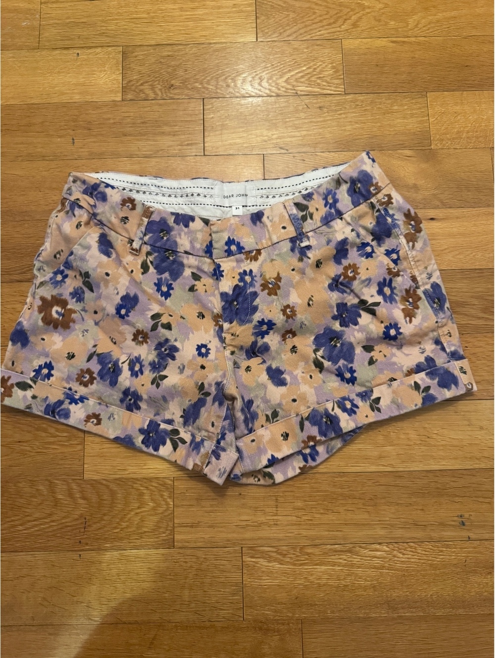 Dear John floral cotton shorts